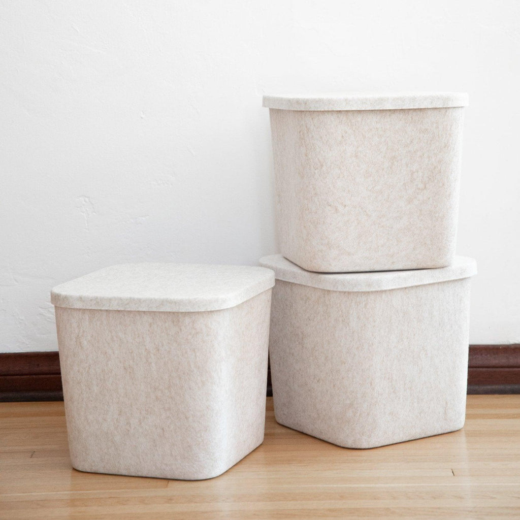 The Sculpted Bin, folks this is their Original and as advertised, they come in a few colors , just take take a peek , looks great for cleaning up that nasty, cluttered space and see how good it feels.