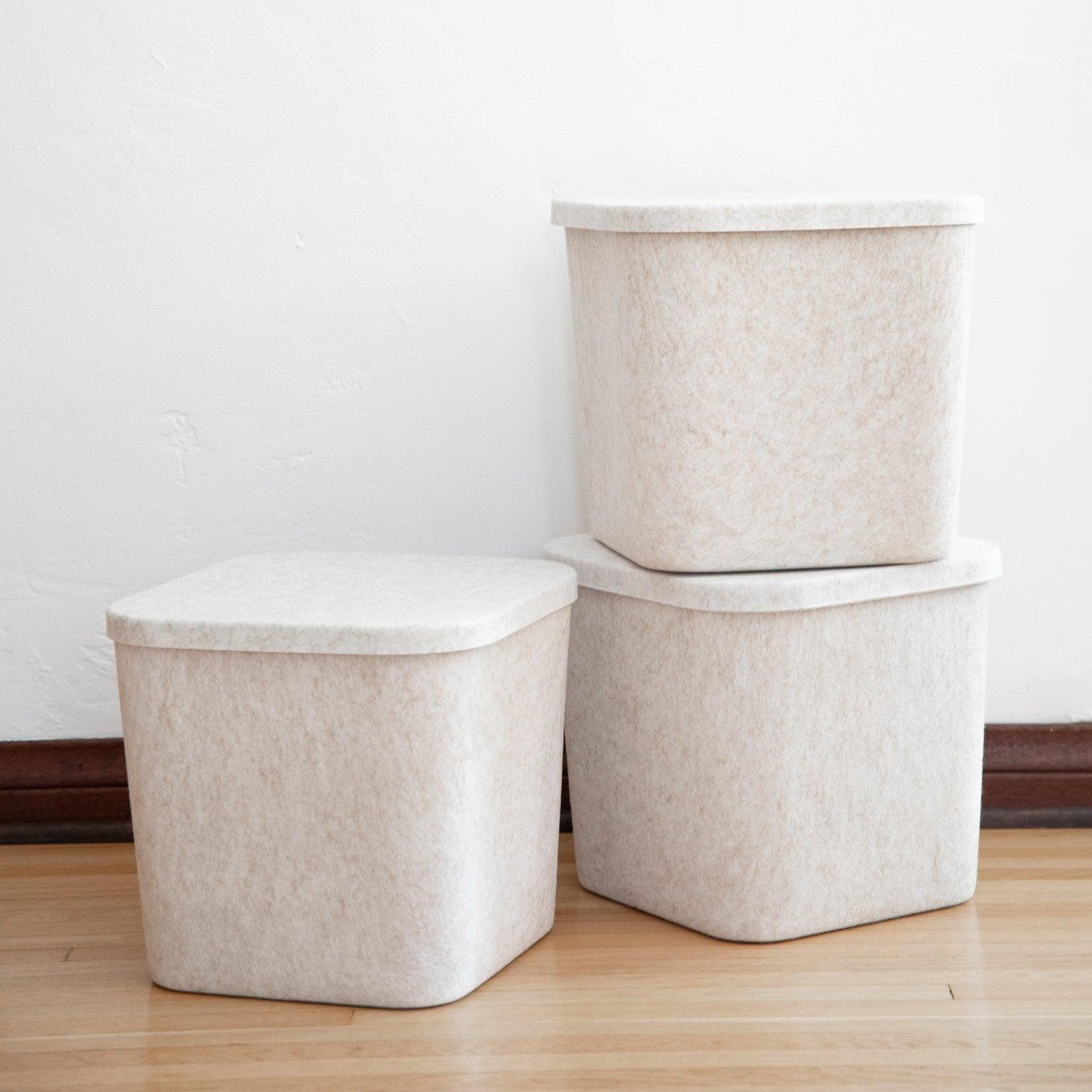 The Sculpted Bin, folks this is their Original and as advertised, they come in a few colors , just take take a peek , looks great for cleaning up that nasty, cluttered space and see how good it feels.