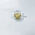 Gold Knurled Cabinet Handles – Textured Furniture Door Knobs and Wardrobe Pulls