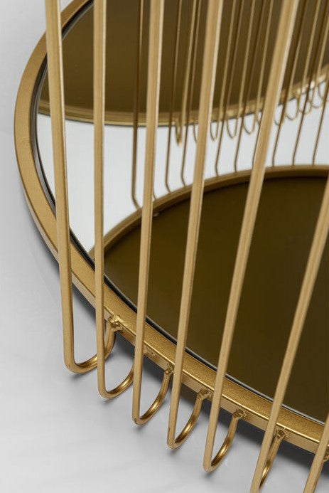 Coffee Table Wire Double Brass (2/Set)