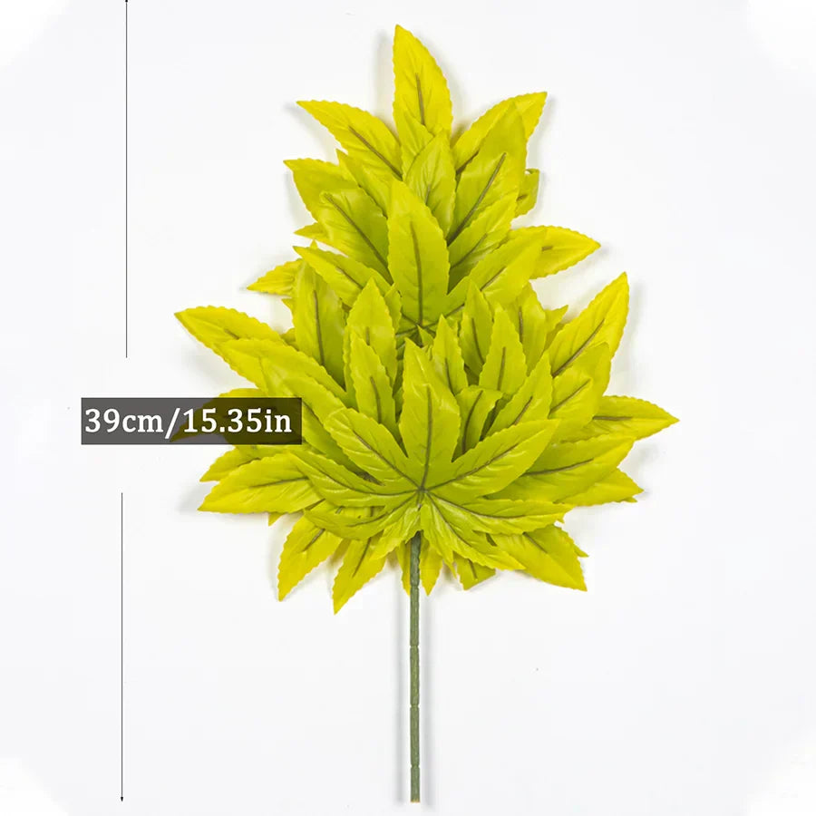 Dlight Decor 43cm Autumn Maple Leaf Branch for Fall Display