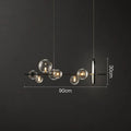 Contemporary LED Glass Ball Pendant – Elegant Home Lighting