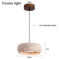 DecorBites™ LED Pendant Lights Natural Stone