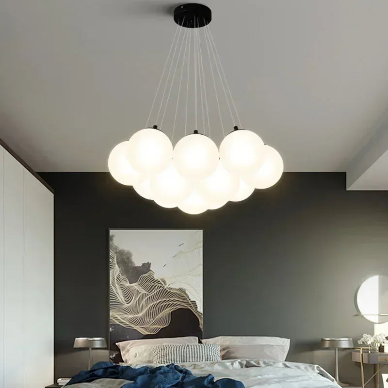LED Chandeliers Glass Ball