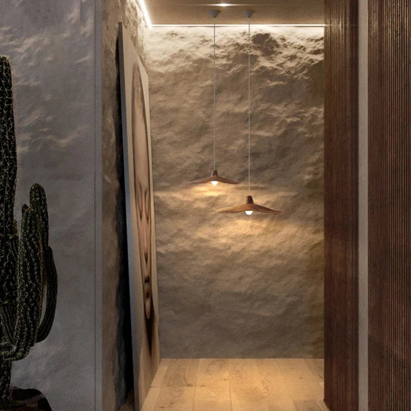 Vintage Wabi-Sabi E27 LED Pendant Light – Timeless Home & Cafe Decor