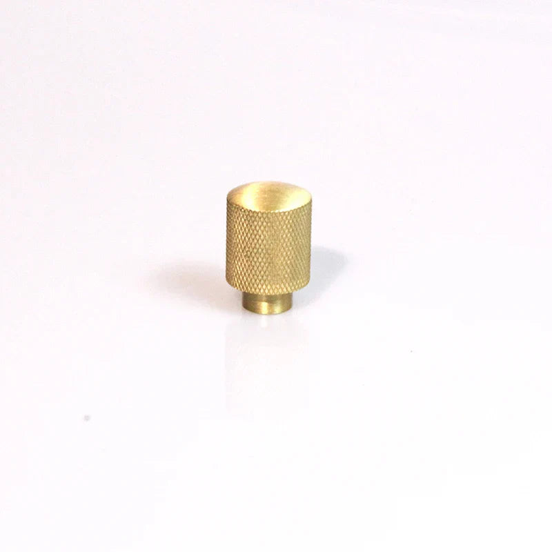 Knurled Brass T-Bar Handles – Modern Cabinet Knobs and Kitchen Cupboard Pulls