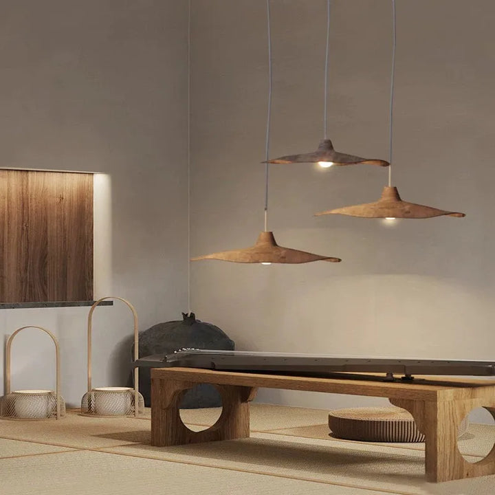 Vintage Wabi-Sabi E27 LED Pendant Light – Timeless Home & Cafe Decor