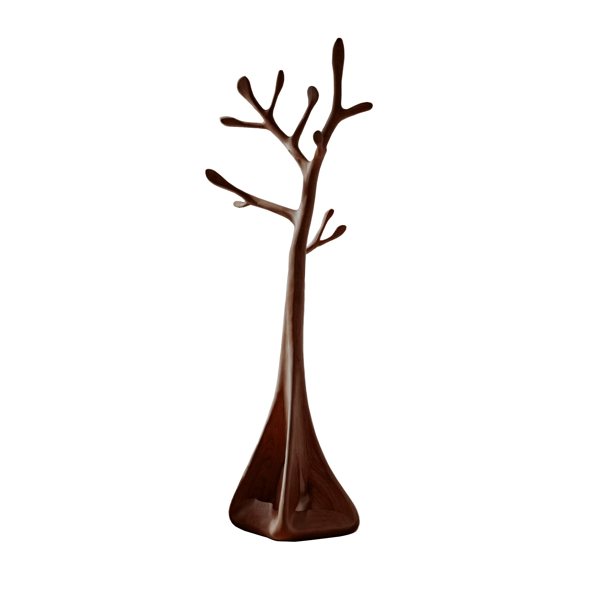 Sylvae Sculpted Solid Wood Tree Coat Rack