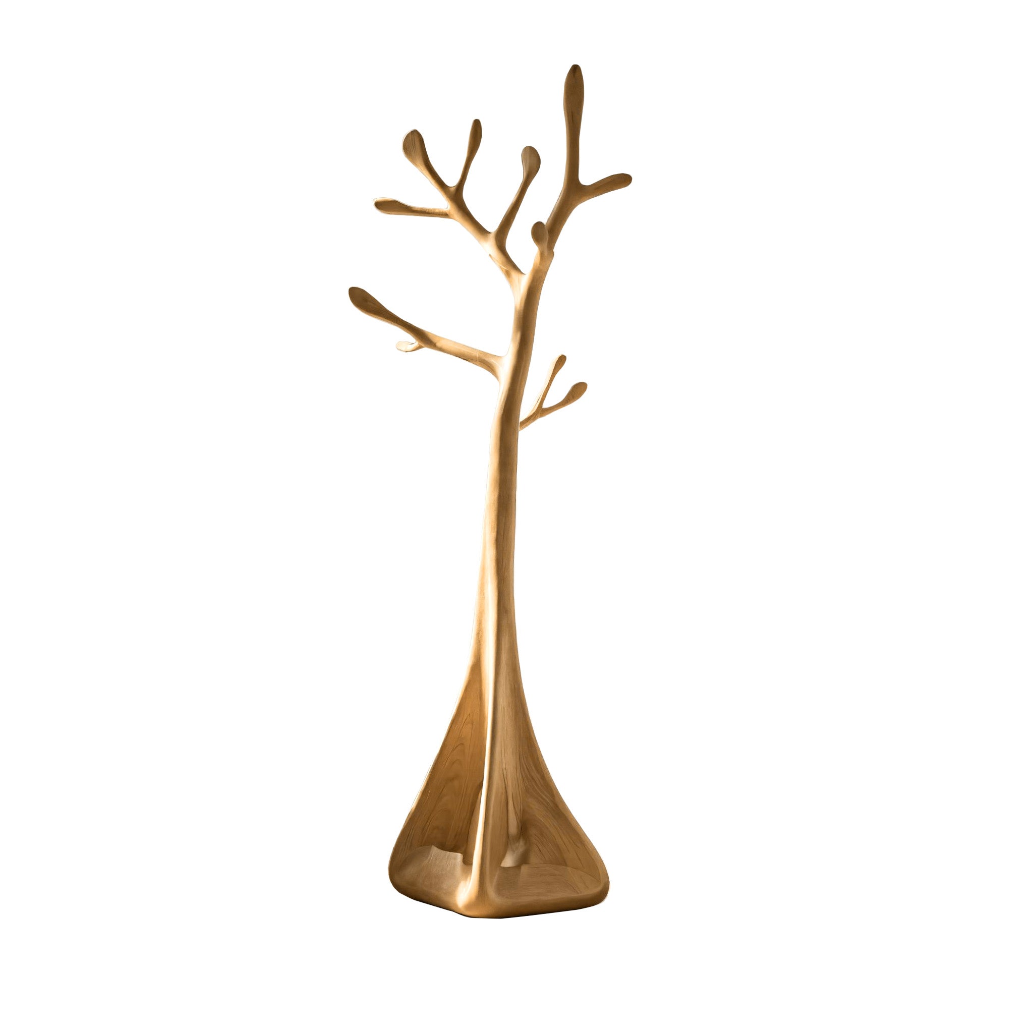 Sylvae Sculpted Solid Wood Tree Coat Rack