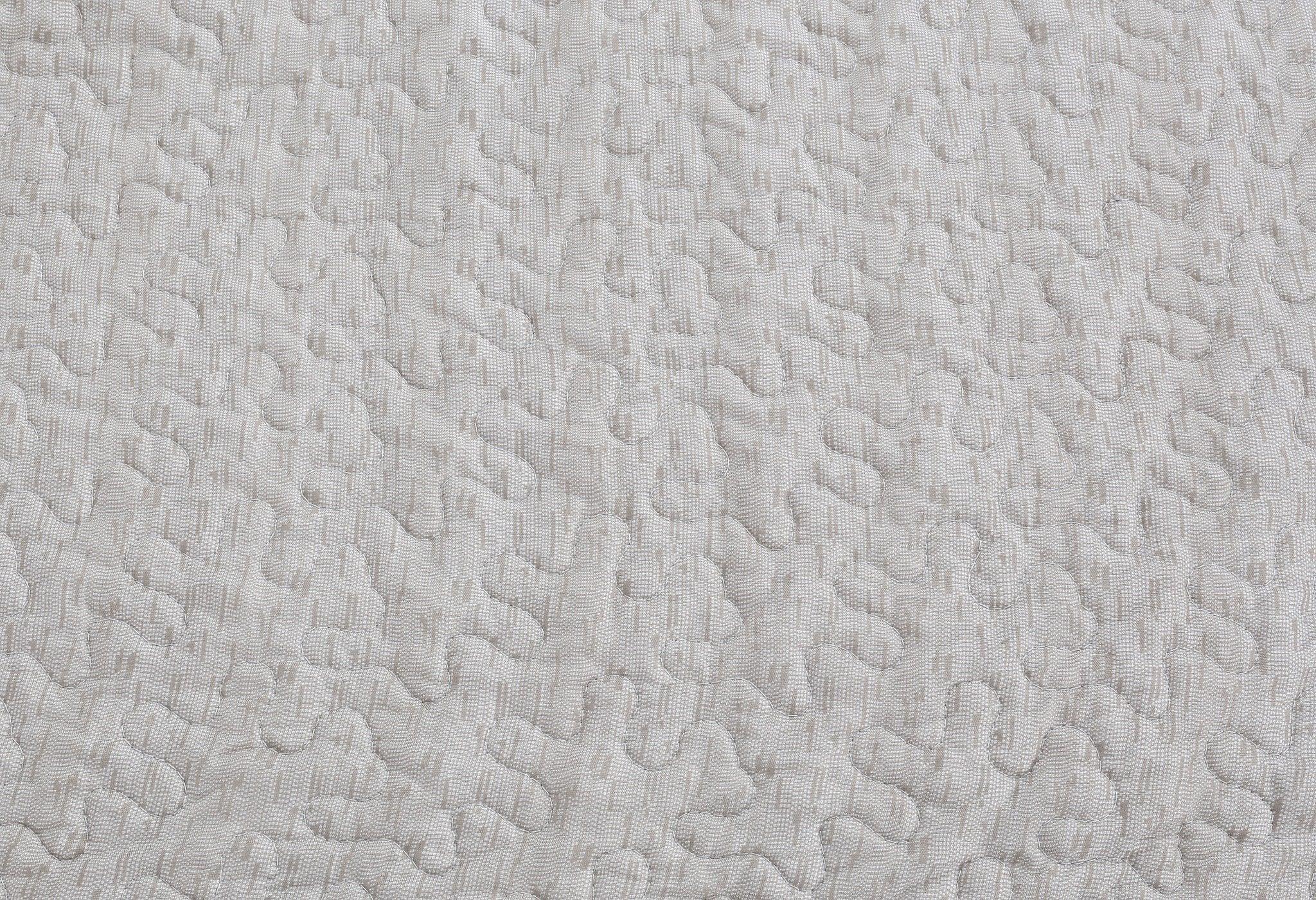 Rustic Grey Mosaic Reversible Quilted Bedspread Set (SD16299)