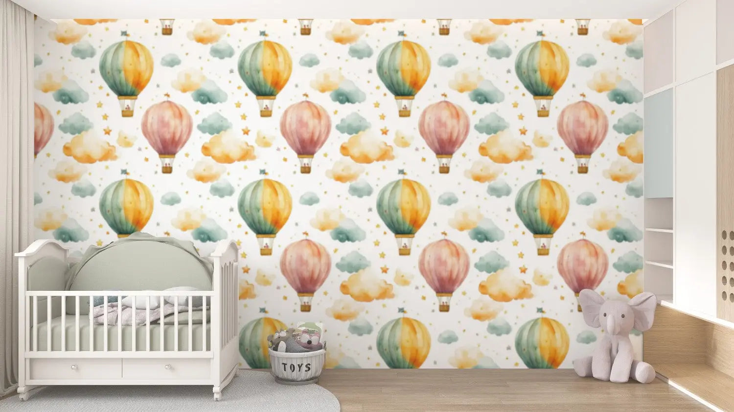 Whimsical Sky Adventure Wallpaper