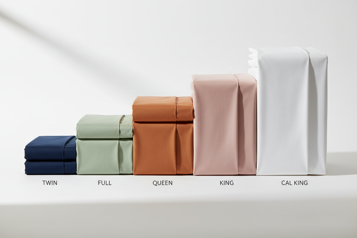 Clean Design Home® Supima™ Cotton Percale Sheet Set-Solid Color