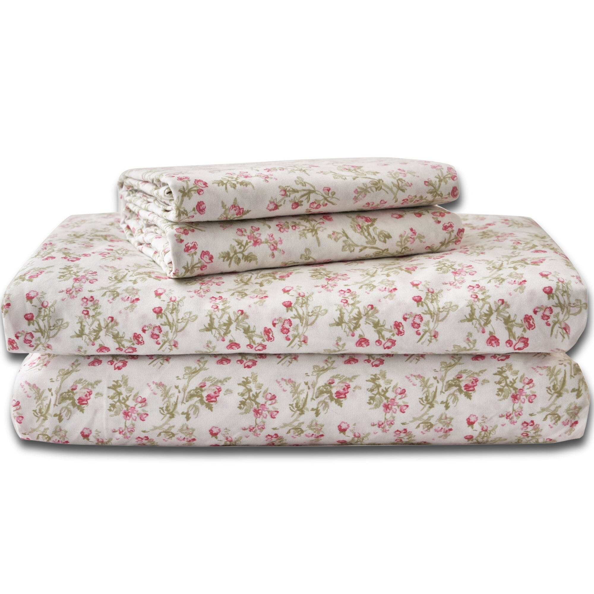 Romantic Coquette Cotton Sheet Set – Floral Deep Pocket Bedding
