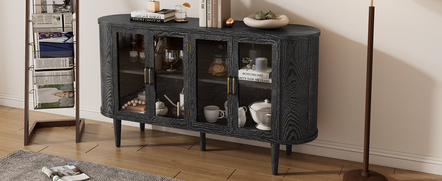 Farmhouse Sideboard Cabinet with Storage