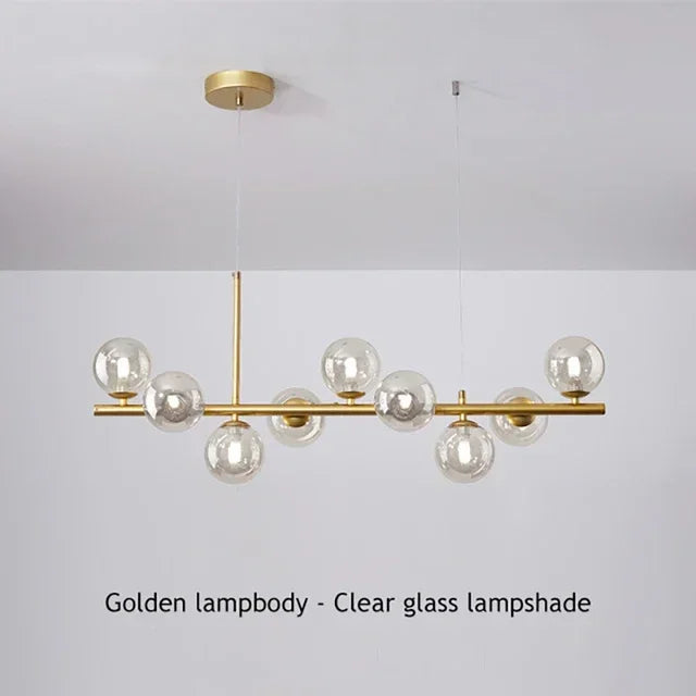 Glass Ball Chandelier – Modern Home Lighting