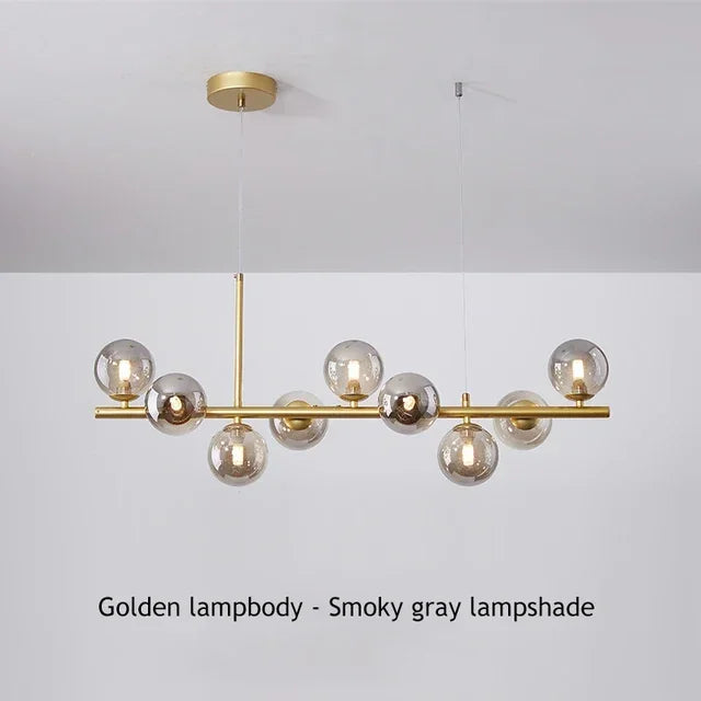 Glass Ball Chandelier – Modern Home Lighting