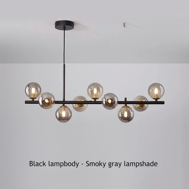 Glass Ball Chandelier – Modern Home Lighting