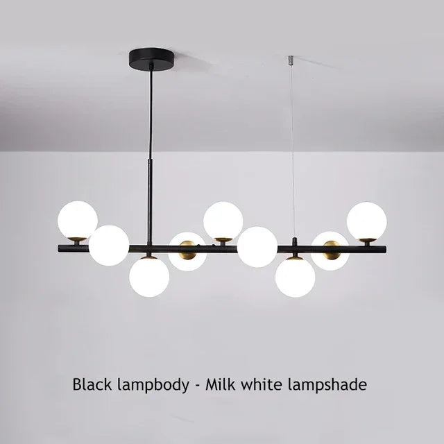 Glass Ball Chandelier – Modern Home Lighting