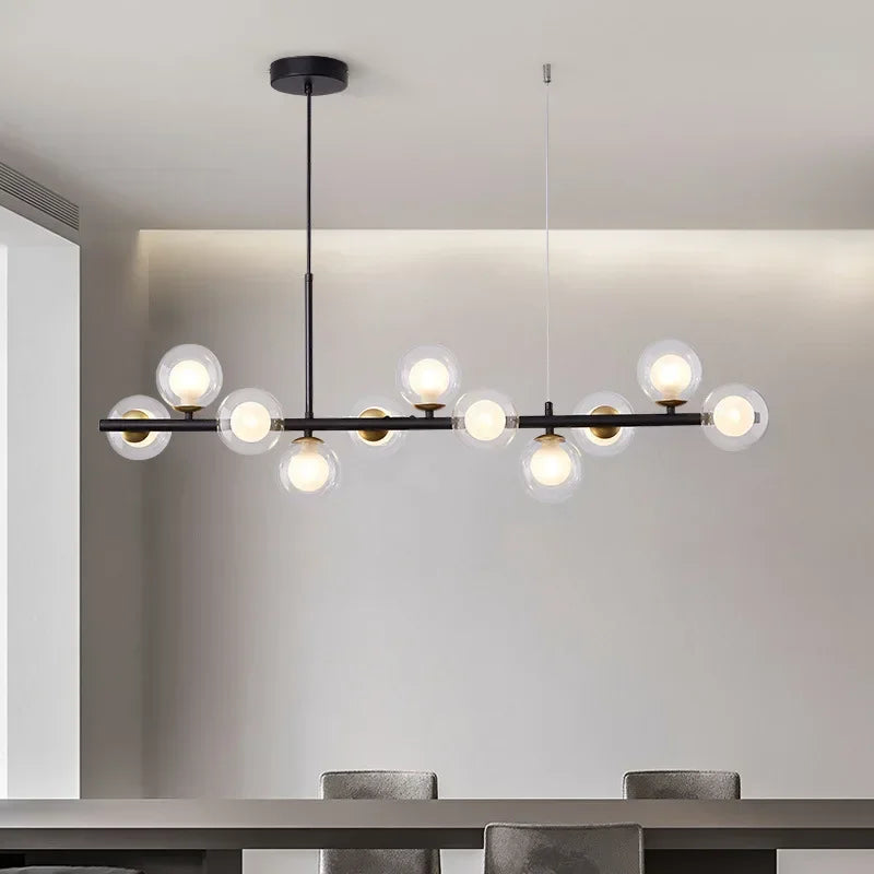 Glass Ball Chandelier – Modern Home Lighting