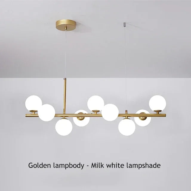 Glass Ball Chandelier – Modern Home Lighting