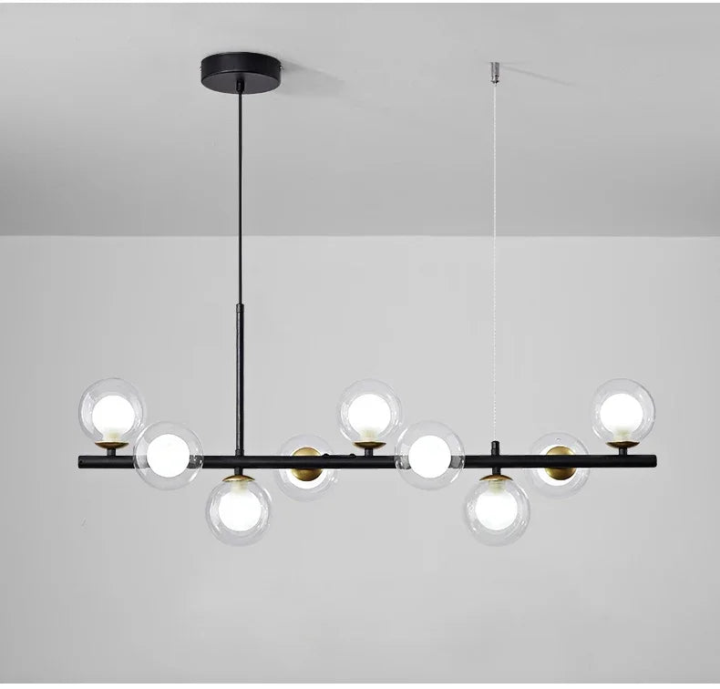 Glass Ball Chandelier – Modern Home Lighting