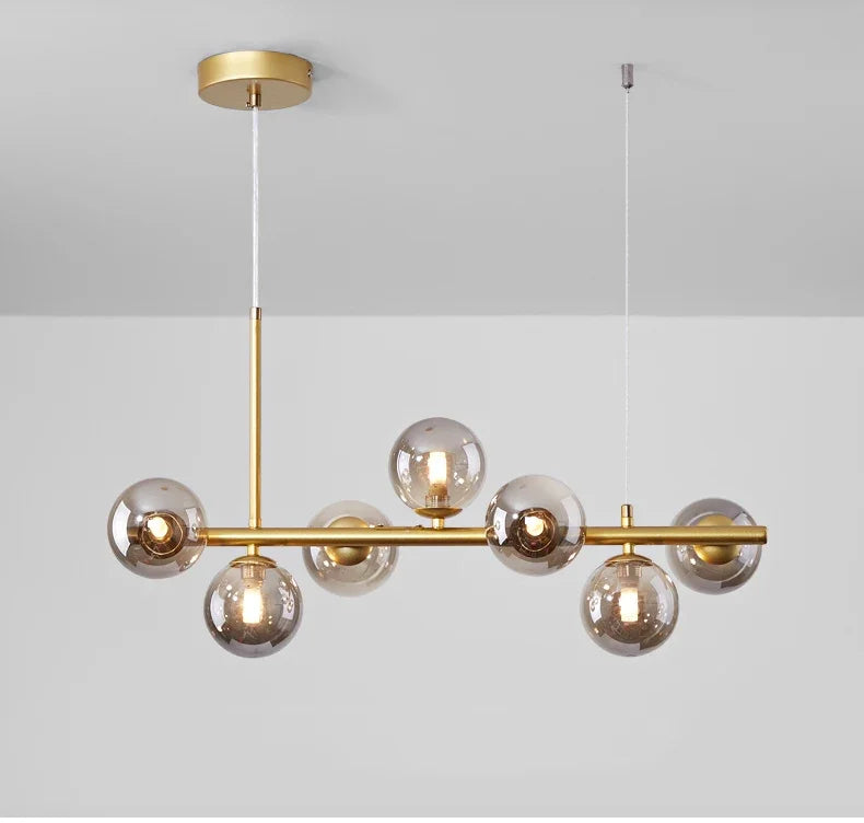 Glass Ball Chandelier – Modern Home Lighting