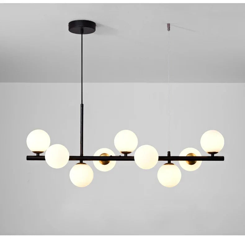 Glass Ball Chandelier – Modern Home Lighting
