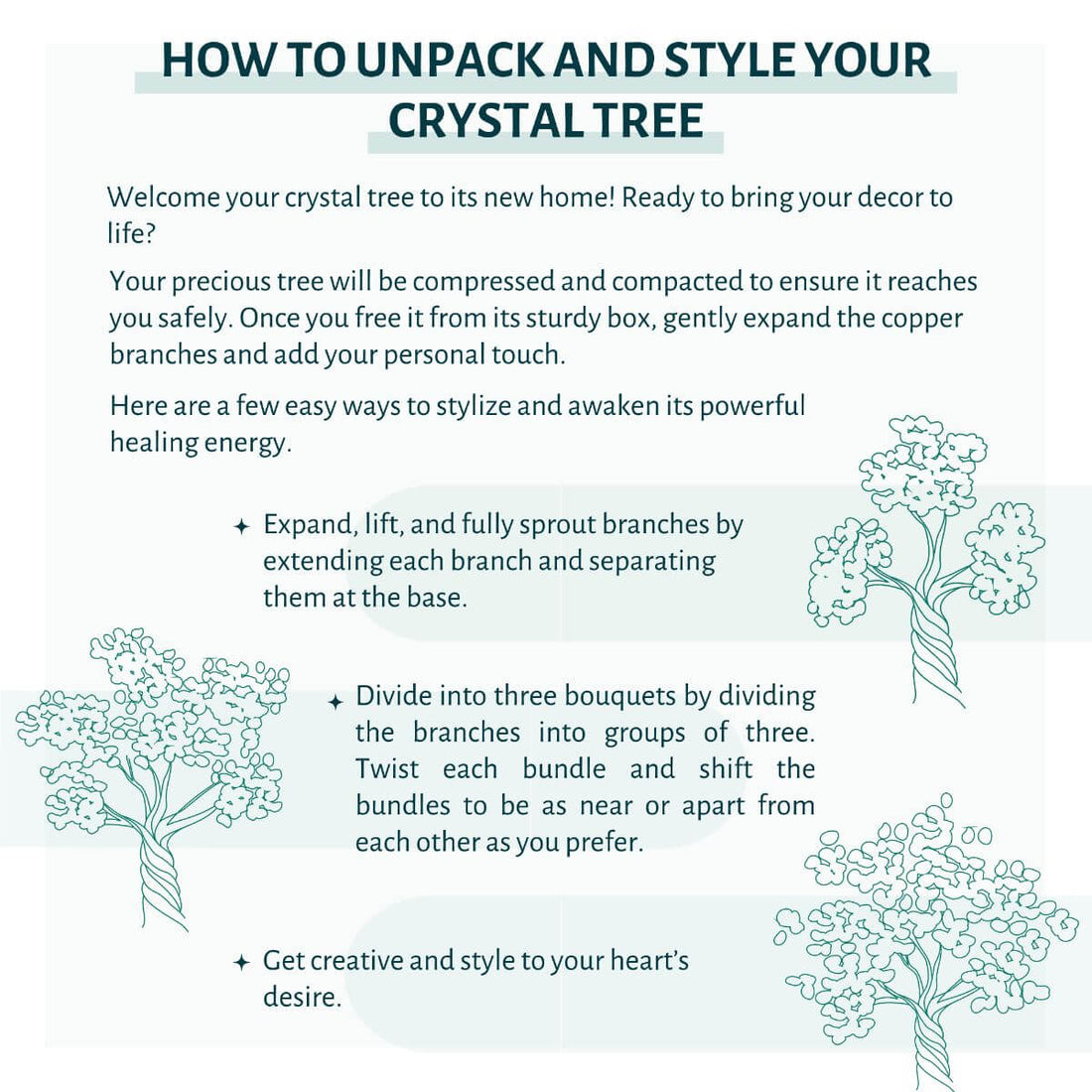 Golden Lamp of Wealth – Citrine Tree Decor