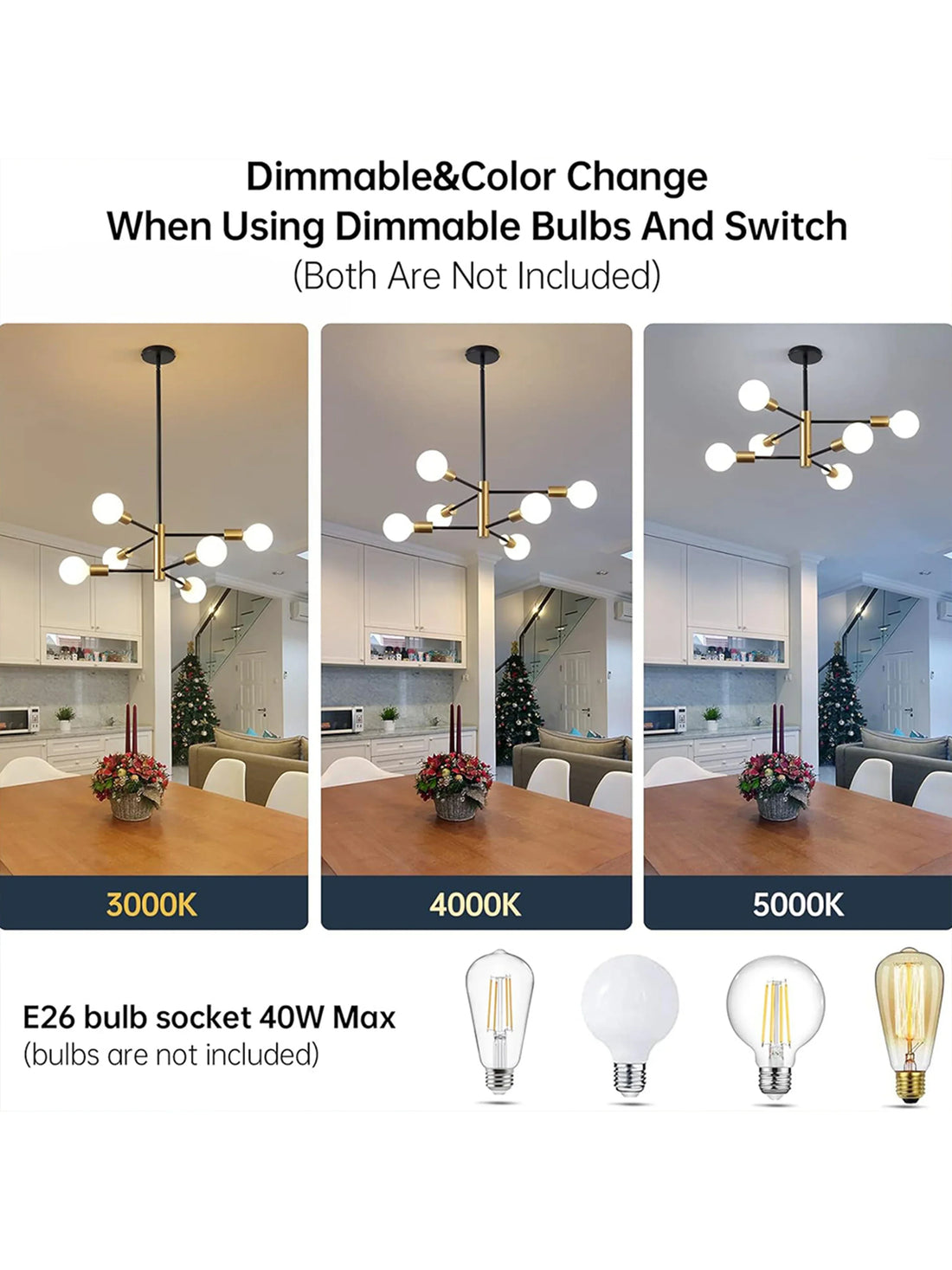 LED Magic Bean Chandelier – Indoor Modern Lighting