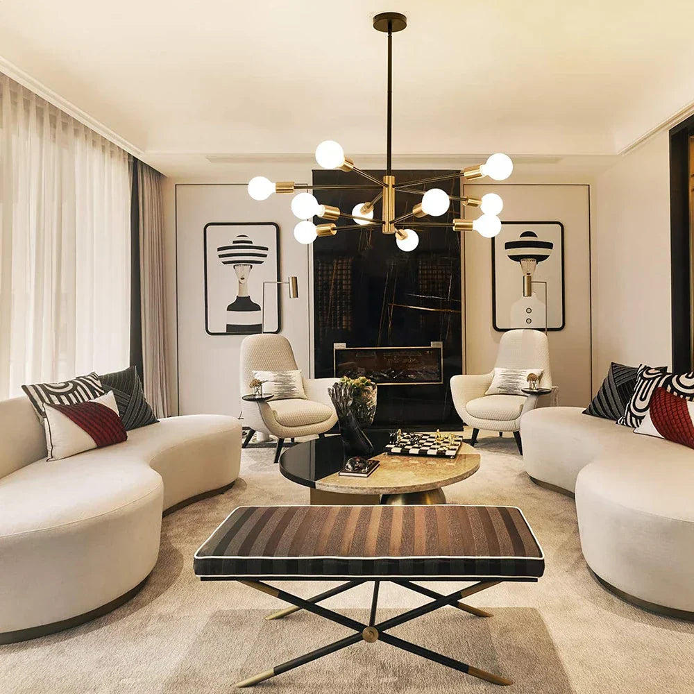 LED Magic Bean Chandelier – Indoor Modern Lighting