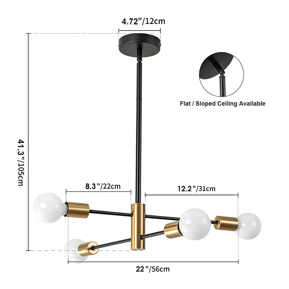 LED Magic Bean Chandelier – Indoor Modern Lighting