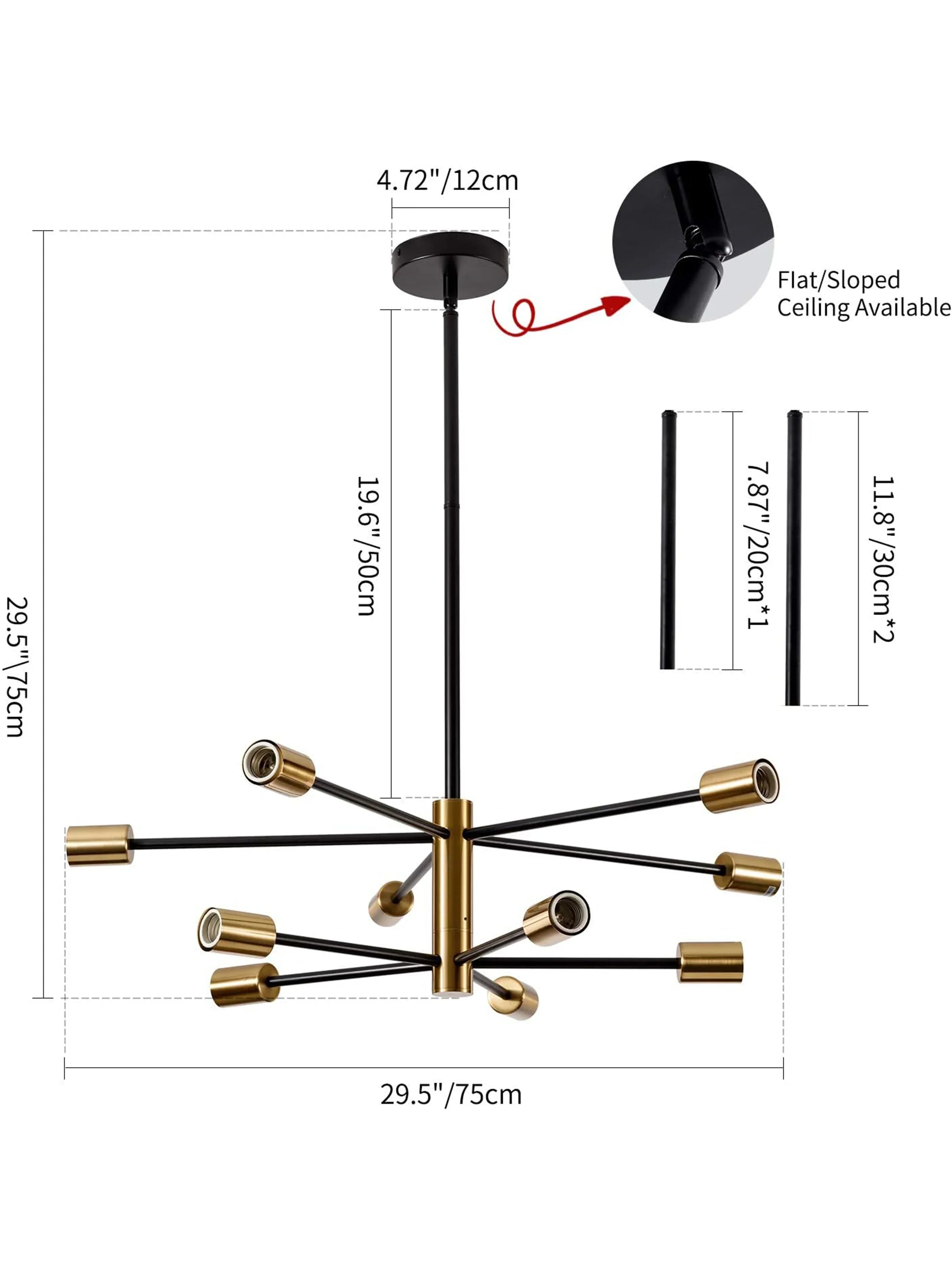 LED Magic Bean Chandelier – Indoor Modern Lighting