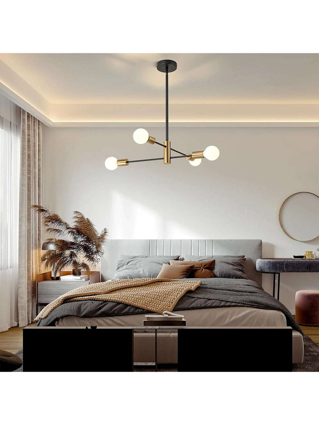 LED Magic Bean Chandelier – Indoor Modern Lighting