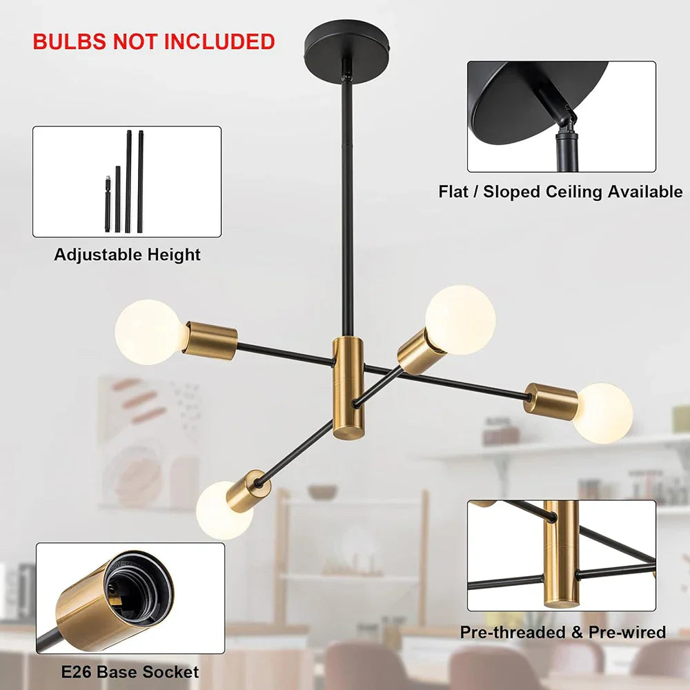 LED Magic Bean Chandelier – Indoor Modern Lighting
