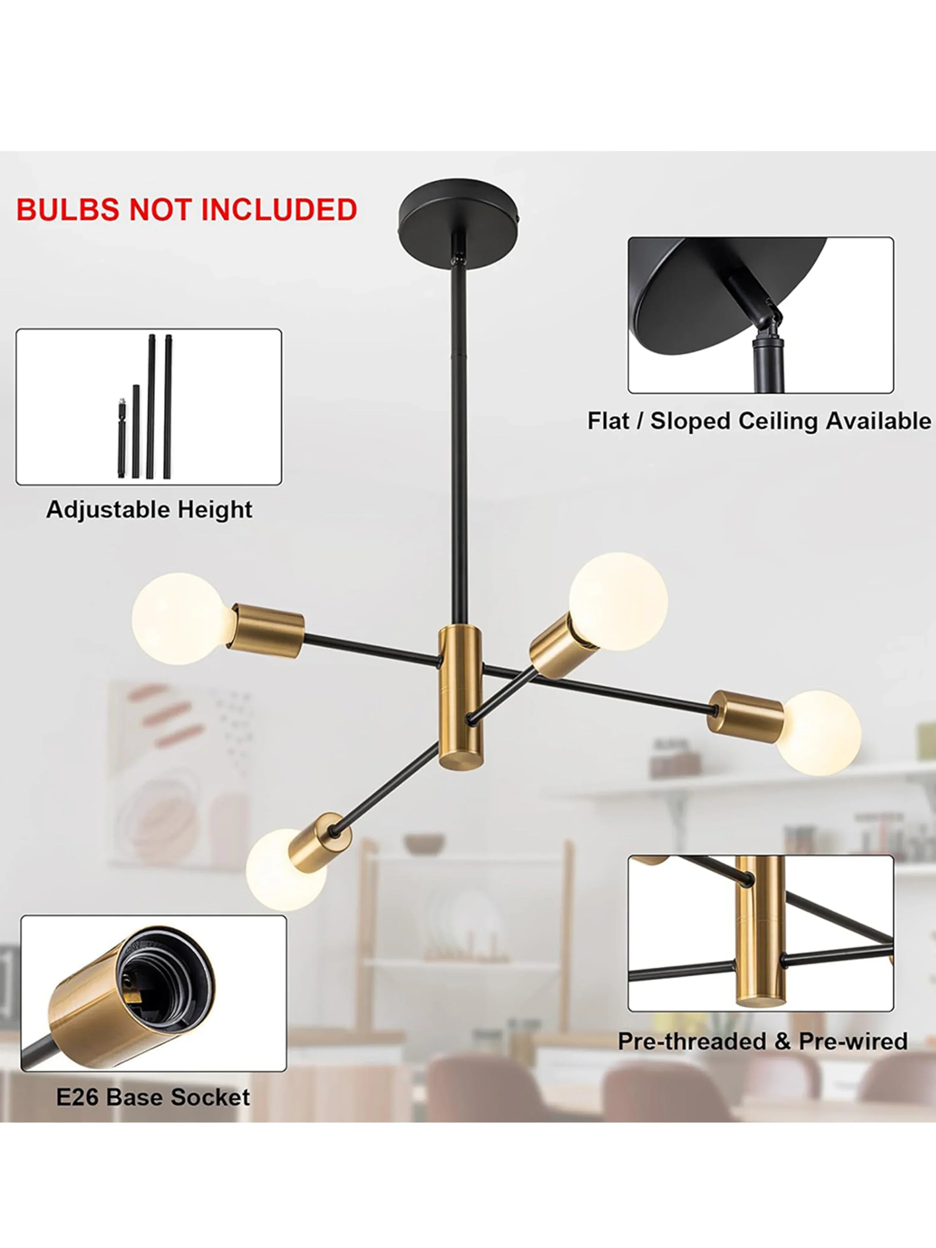 LED Magic Bean Chandelier – Indoor Modern Lighting