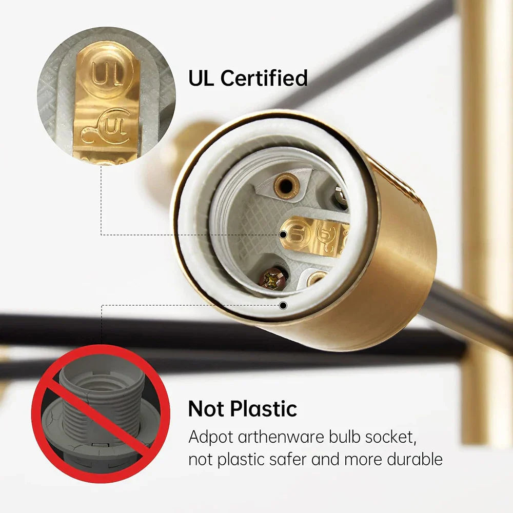 LED Magic Bean Chandelier – Indoor Modern Lighting