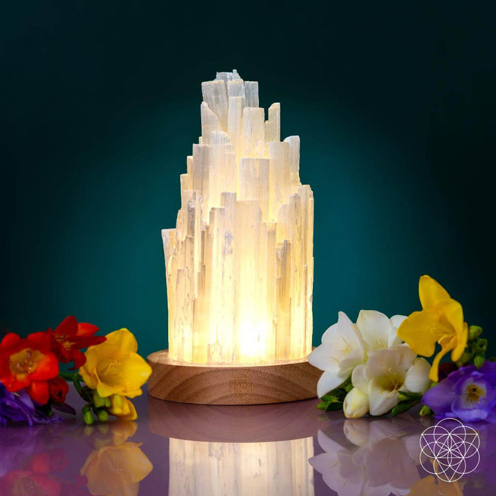 Cleanse-All Selenite Lamp – 2 lb Healing Crystal Lamp