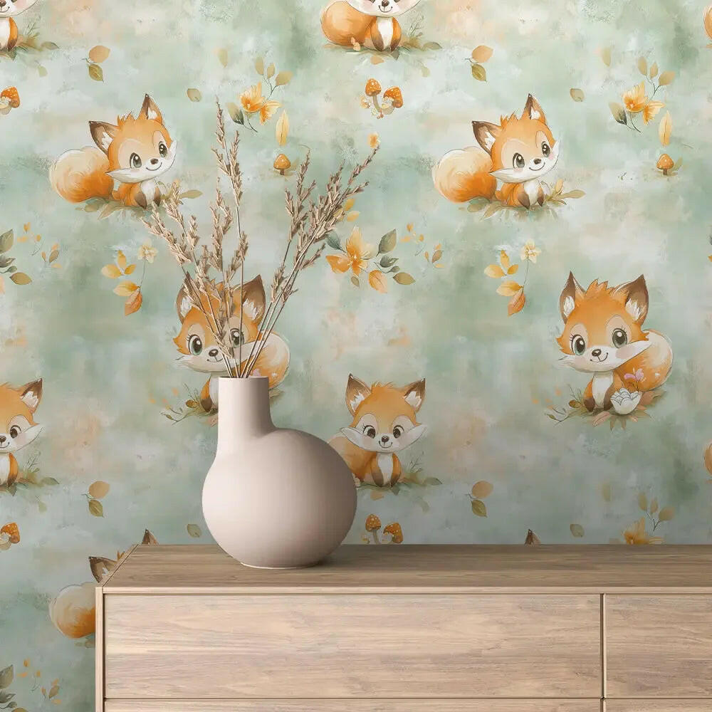 Enchanted Fox & Autumn Meadow